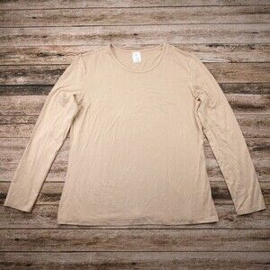 O Thread & Co. Women's Size XXL Long Sleeve Stretch Base Layer T Shirt #1234
